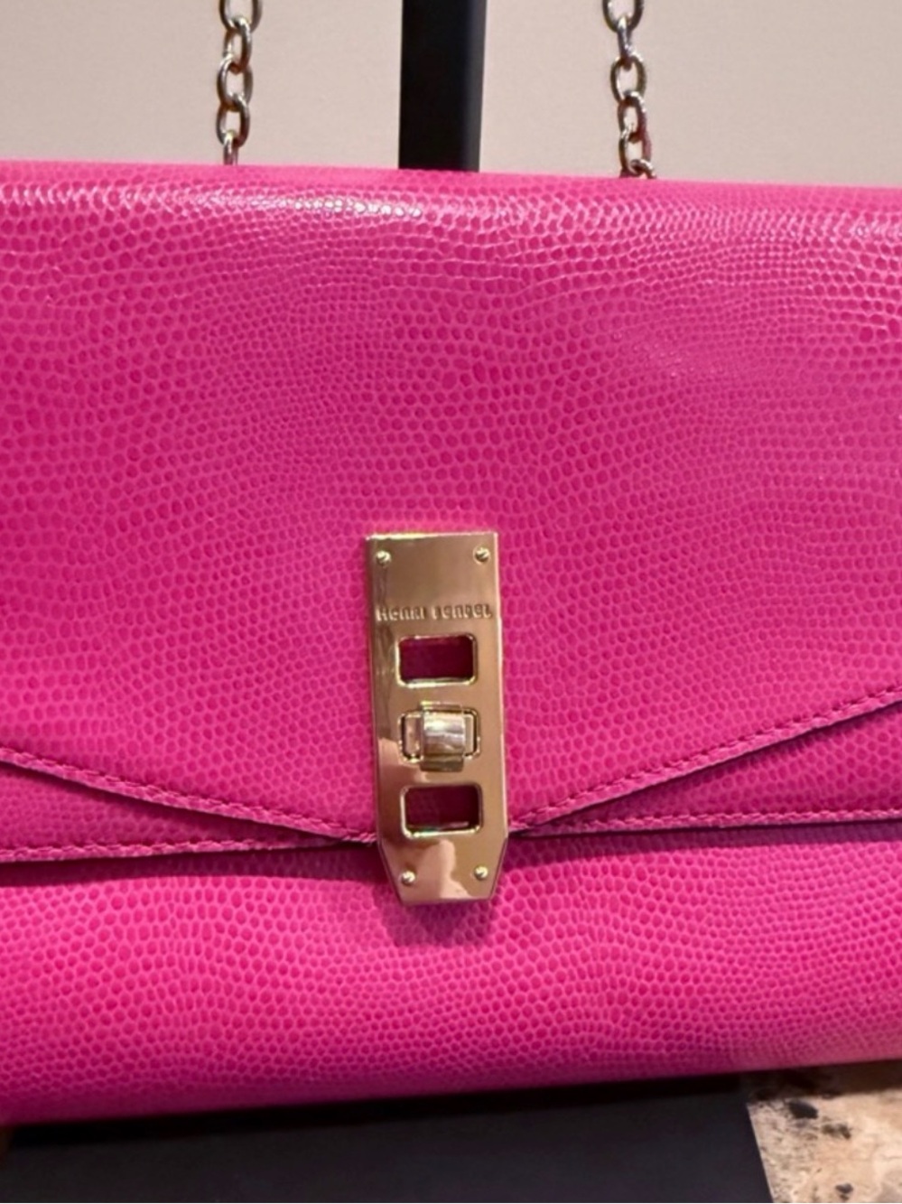 Henri Bendel Chain Crossbody Bag with Silver Hardware - Picture 4 of 15